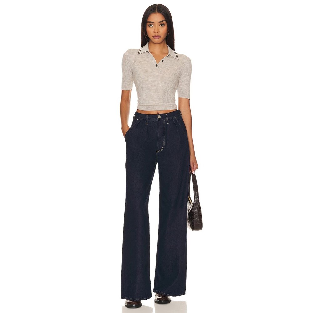Citizens of Humanity womens Maritzy Pleated Trouser Jean size 29 Baggy Fit 29x31